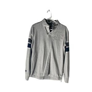 Superdry Classic Long Sleeve Stripe Embossed Polo Shirt